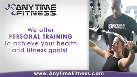 Anytime Fitness personal training